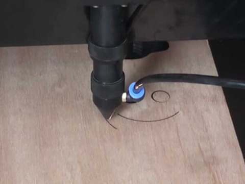 高精度膠合板激光木材切割機