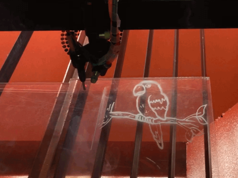 亞克力激光切割雕刻機(jī)