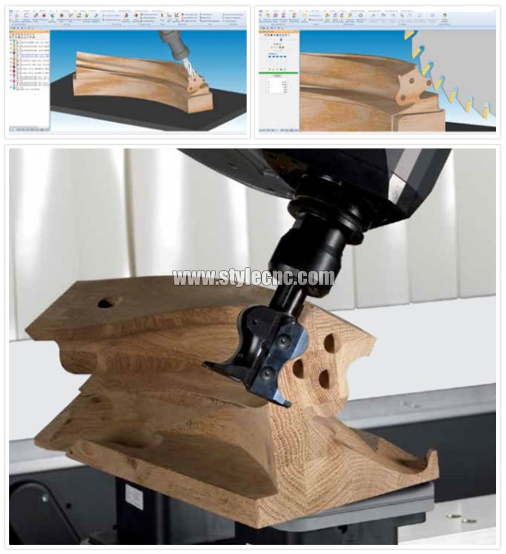 Alphacam 支持具有完全插值五軸頭的雕刻機(jī) Alphacam 支持具有完全插值五軸頭的雕刻機(jī)