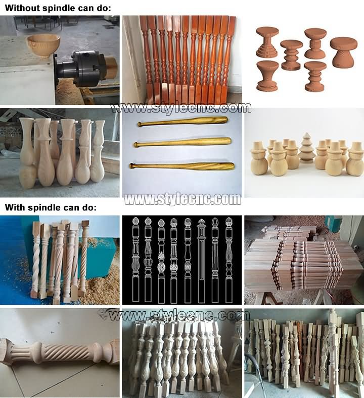 數控木工車床樣品