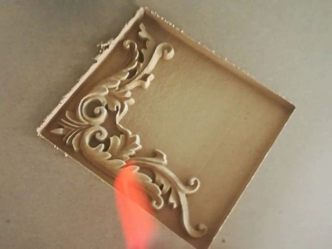 4x8 CNC木工雕刻機 3D 使用真空吸盤進行浮雕