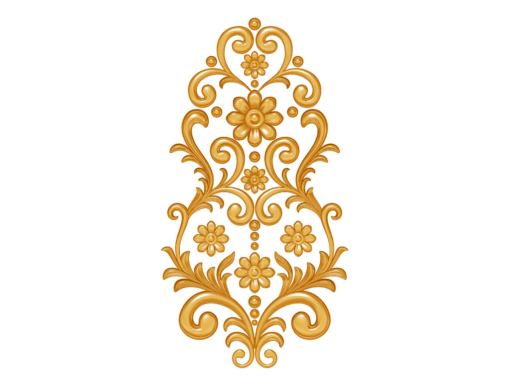 免費3D花朵 STL 數控雕刻機文件